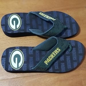 Green Bay Packers Flip Flops
